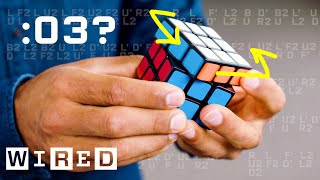 Why Its Almost Impossible to Solve a Rubiks Cube in Under 3 Seconds  WIRED [upl. by Hnao]