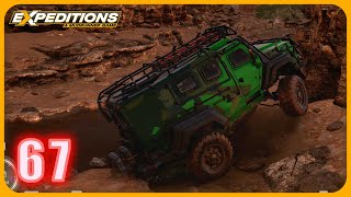 EXPEDITIONS A MudRunner Game Gameplay Part 67 Stone Sculptures  Afraid of Wolves [upl. by Eeldarb]