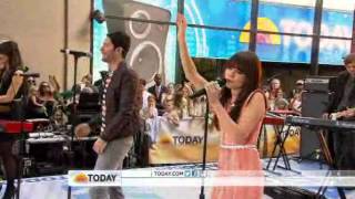 Owl City amp Carly Rae Jepsen perform quotGood Timequot on Today Show [upl. by Ettelohcin]