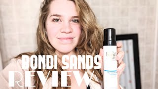 I TRIED SELF TANNER  BONDI SANDS REVIEW [upl. by Anurag915]