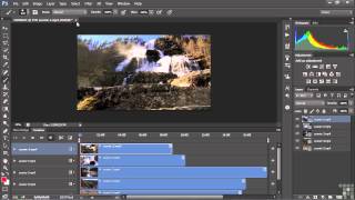 Adobe Photoshop Video amp Animation Tutorial  Adding Assets To A Project [upl. by Johansen463]