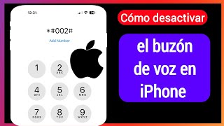 Cómo desactivar el buzón de voz en iPhone  Cómo desactivar el buzón de voz en iPhone [upl. by Amathiste]