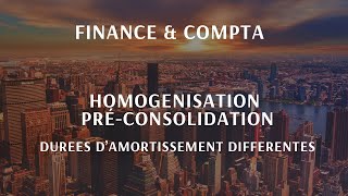 Homogénisation préconsolidation  durée damortissement [upl. by Twitt]