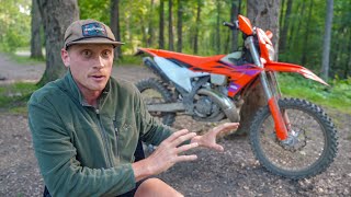 I Bought A 2024 KTM 300 XCW TBI First Impressions [upl. by Yelsnia]