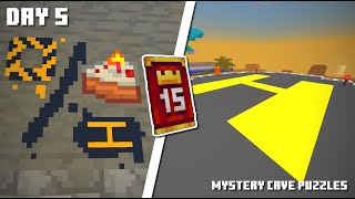 How To Do Day 5 Of The Mystery Cave Puzzles  Minecraft x MCC 15th Anniversary Party [upl. by Ettennig]