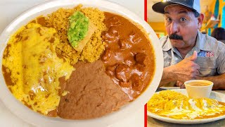 I Tried the Best Selling Enchilada Plates at a Mexican Restaurant  Anita’s Cafe  Edinburg Texas [upl. by Gurias807]