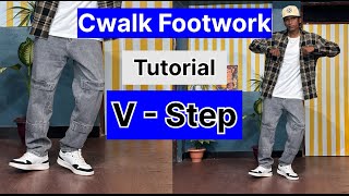 Regular V Step in Cwalk Style  Cwalk cwalk jddancetutorial cwalktutorial vstep [upl. by Liggett]