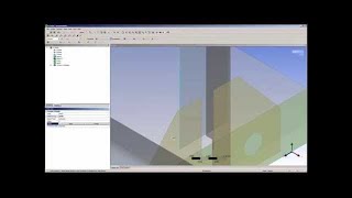 ANSYS DesignModeler Weld Feature [upl. by Onig]