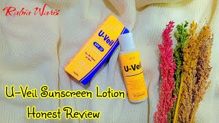 UVeil Sunscreen Lotion Honest Review  Uveil SPF 30 Honest Review  Best Affordable Sunscreen [upl. by Ingemar]