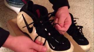 How To Lace Foamposites [upl. by Noland971]