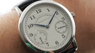 A Lange amp Sohne 1815 UpDown 221025 Power Reserve Luxury Watch Review [upl. by Aroved]