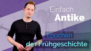 Steinzeit Bronzezeit Eisenzeit – Epochen der Frühgeschichte – Stichwort Antike [upl. by Matthaus467]