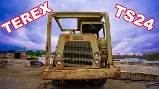 Abandoned Terex TS24 scrapers [upl. by Ahtnammas776]