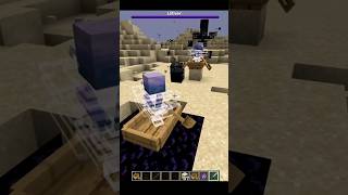 Catching the Withers wither skulls in Minecraft [upl. by Elston]