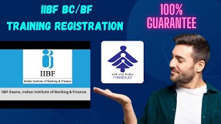 IIBF Training New Registration Process  IIBF New Update through Niesbud 100 Guarantee [upl. by Nosrak]