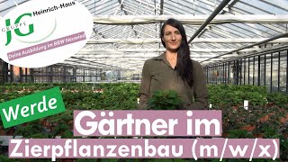 Ausbildung zum Gärtner im Zierpflanzenbau mwx im BBW Neuwied [upl. by Eirovi611]