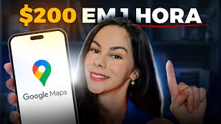 COMO GANHAR DINHEIRO COM O GOOGLE MEU NEGÓCIO GOOGLE MAPS Faça R 390000 [upl. by Elocim162]