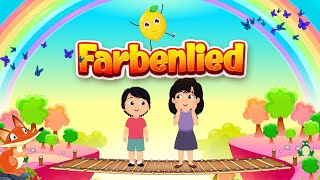 Farbenlied Offizielles Lieder Video SING SONG Kinderlieder  Farbenlieder [upl. by Varini]