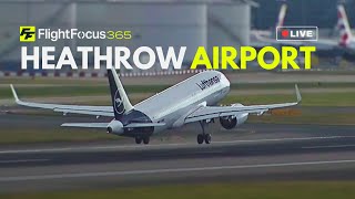 Heathrow Airport Live  Sunday 30th June 2024 [upl. by Swanhildas]