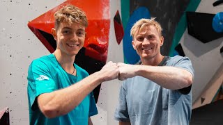 Bouldering with Magnus Midtbø in London [upl. by Henke]