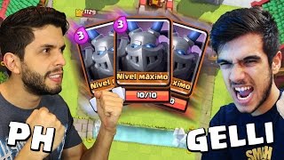 TESTANDO MEGASSERVO NÍVEL MÁXIMO BATALHA COM GELLI CLASH [upl. by Harrat752]