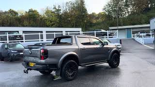 New 2024 FORD RANGER 30 V6 Diesel OBSIDIAN WideArch in Carbonised Grey for sale at Castle Motors [upl. by Idur]