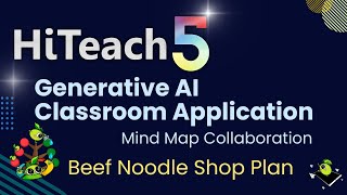 Generative AI Classroom Application  Mind Map Collaboration for Beef Noodle Shop Plan [upl. by Eramat]