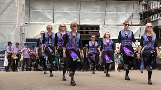 Mortimers Morris dance quotWhitby Shindigquot at the Vale of Evesham National Morris Weekend [upl. by Durkin725]