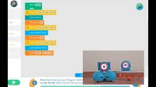 Tutorial Blockly Dash 5A10  Knock  Knock [upl. by Notnilk]