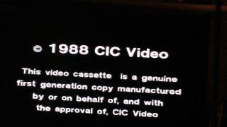 Opening to Back to the Future UK VHS 1988 [upl. by Lednahc422]