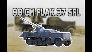 88cm FLAK 37 SFL  SAMOBIEŻNA 88quot  Historia Broni [upl. by Merritt174]