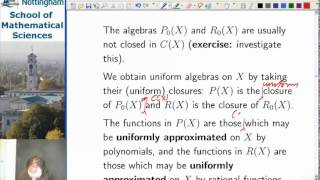 Lecture 30  Commutative Banach Algebras printed slides 119 [upl. by Yvad759]