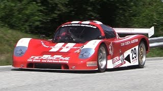 Prosport LM3000 Prototype Pure V8 Sound On Hillclimb [upl. by Nilerual]