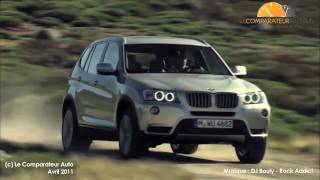 Essai BMW X3  test du nouveau BMW X3 2011 en vidéo [upl. by Oigaib]