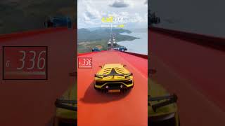 LAMBORGHINI AVENTADOR SVJ  FORZA HORIZON 5  shorts stunt dragrace automobile playstation [upl. by Kopaz550]