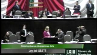 Aprobación Reformas a la Ley del ISSSTE General y Particular [upl. by Eide]