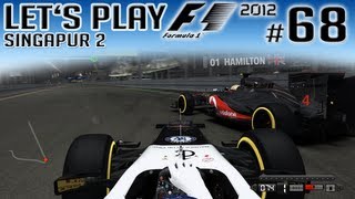 Lets Play F1 2012 COOP mit Dner 68  Späte Benzin Probleme  Singapur 2 [upl. by Cindee]