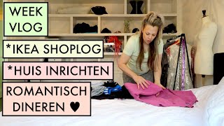 IKEA shoplog huis inrichten en romantisch dineren [upl. by Amalburga239]