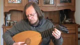 Gagliarda X  GiovanniGirolamo Kapsberger  Lute [upl. by Nonnair]