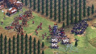 Can Teutons beat Mongols in Black Forest   Ranked 1v1 1500 Elo [upl. by Airretnahs]