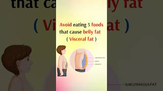 avoid eating 5foods that cause belly fat shorts [upl. by Boj]