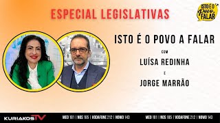 Legislativas 2024  Luísa Redinha e Jorge Marrão [upl. by Eilrahc]