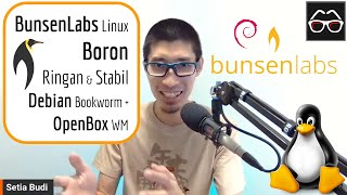 Live BunsenLabs Linux Boron  Distro Linux Ringan amp Stabil based on Debian 12 Bookworm [upl. by Nitsyrc581]