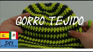 CÓMO TEJER UN GORRO  GORRO CROCHET  TUTORIAL DIY [upl. by Australia652]