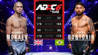 MUHAMMAD MOKAEV vs ROGERIO BONTORIN FULL FIGHT [upl. by Arel118]