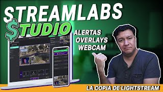 STREAMLABS STUDIO  Alertas y Overlays para Tu consola  La Copia de Lighstream [upl. by Kalbli923]