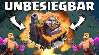 UNBESIEGBARE BASE  MEISTERHÜTTE 4  SPEEDBUILD amp VERTEIDIGUNGEN  CLASH OF CLANS [upl. by Haduj]