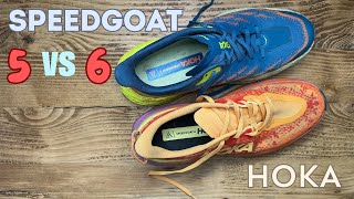 HOKA Speedgoat 6 vs Speedgoat 5  Should you Upgrade [upl. by Lednar876]