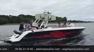 WAVE BOAT 656 YAM SVHO amp WAKE [upl. by Elamor]