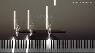 Sad Piano Music  quotSilencequot Piano Tutorial [upl. by Annovad]